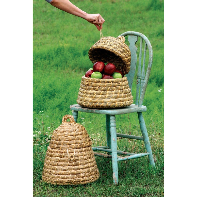 Kalalou Bee Skep Basket - Set Of 2