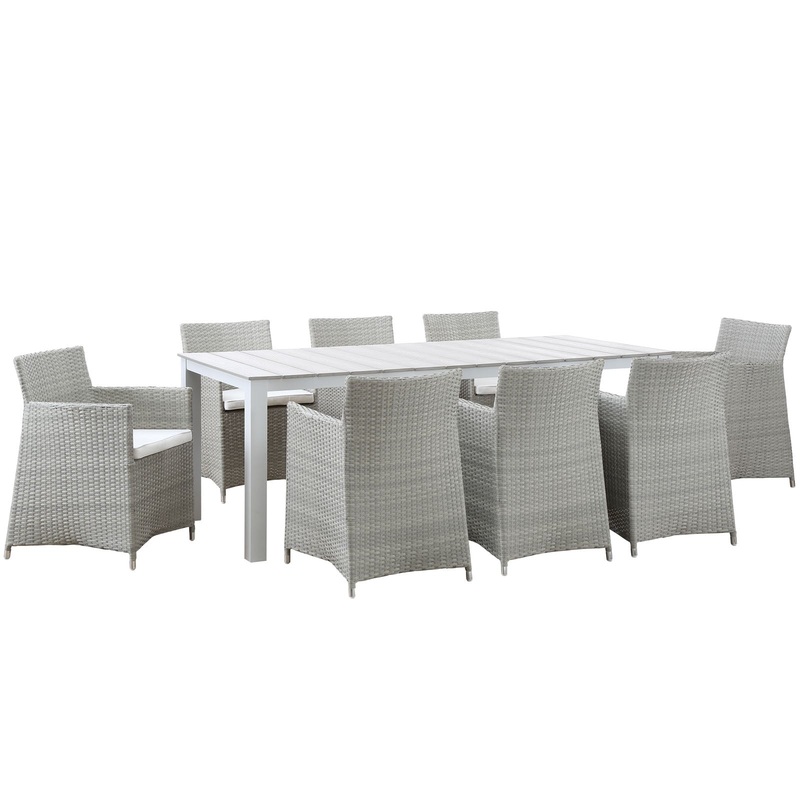 Modway Junction 9 Piece Outdoor Patio Dining Set - EEI-1752