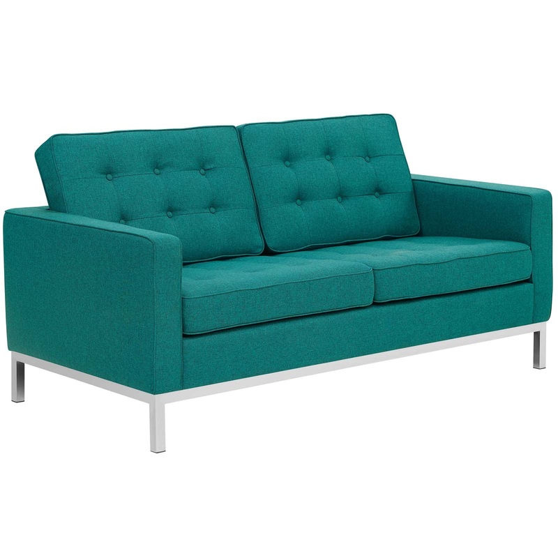 Modway Loft Fabric Loveseat - EEI-2051
