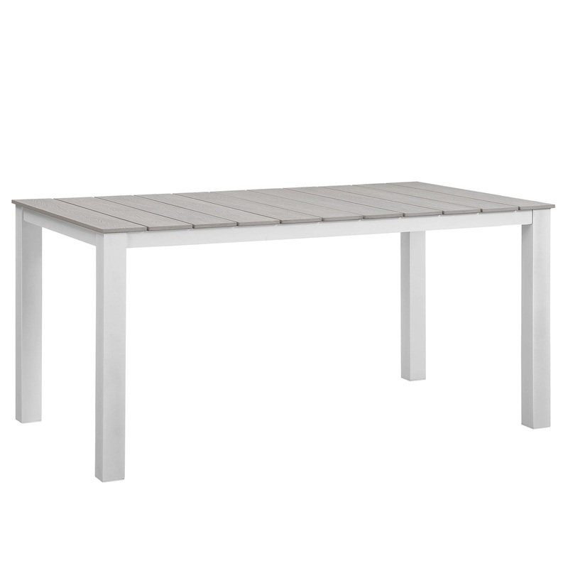 Modway Maine 63" Outdoor Patio Dining Table - EEI-1508