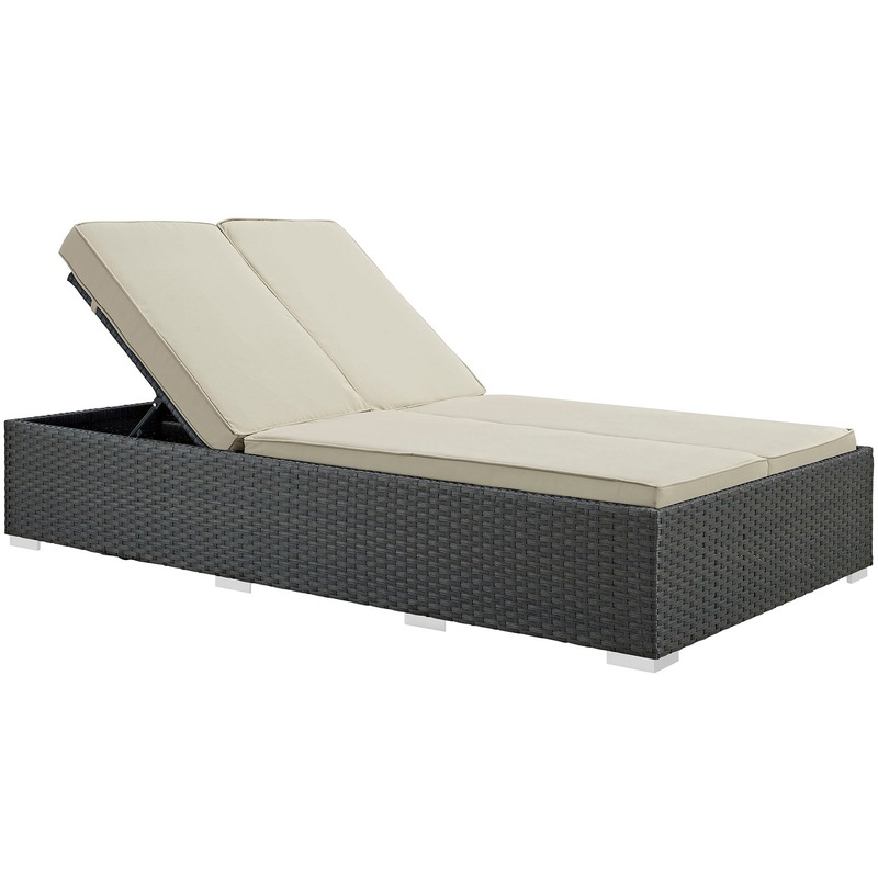 Modway Sojourn Outdoor Patio Double Chaise - EEI-1983