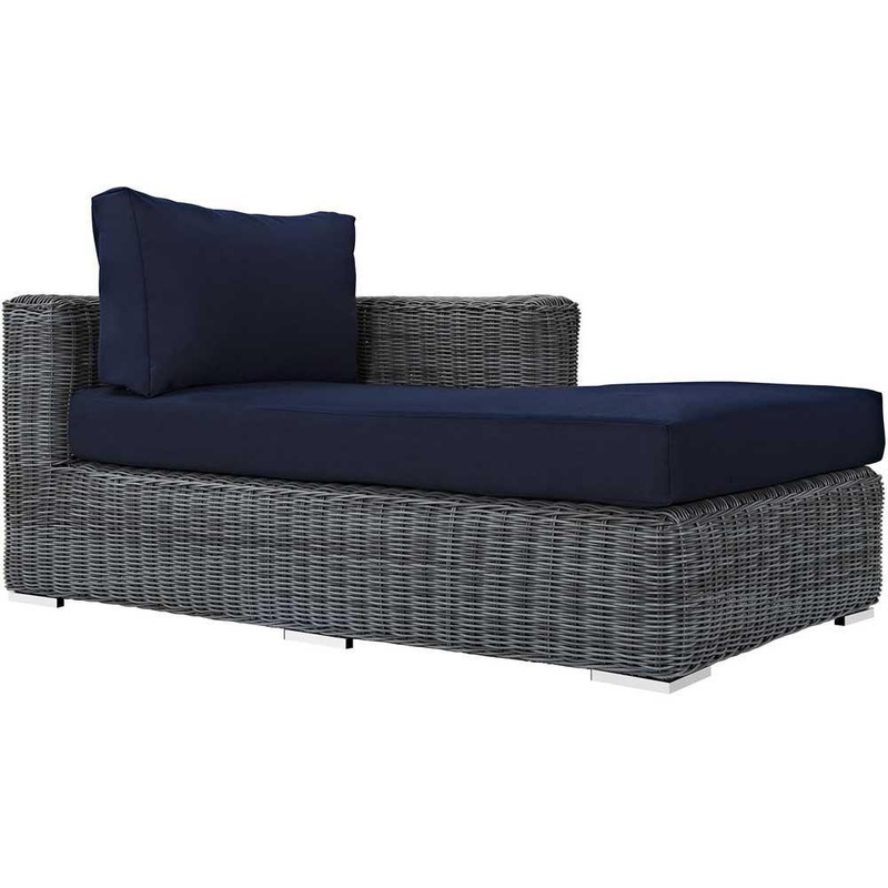 Modway Summon Outdoor Patio Right Arm Chaise - EEI-1873