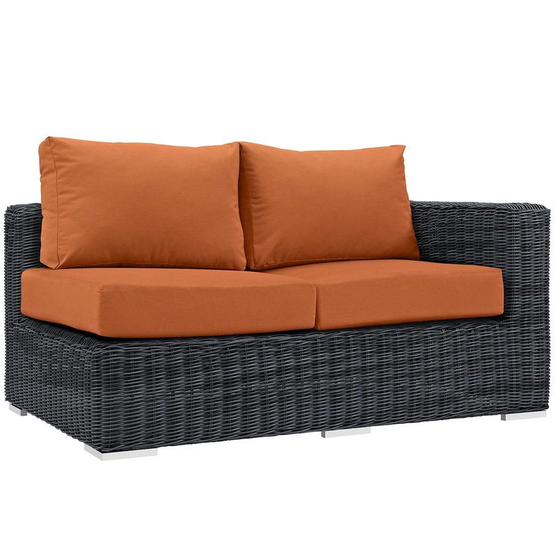 Modway Summon Outdoor Patio Right Arm Loveseat - EEI-1871