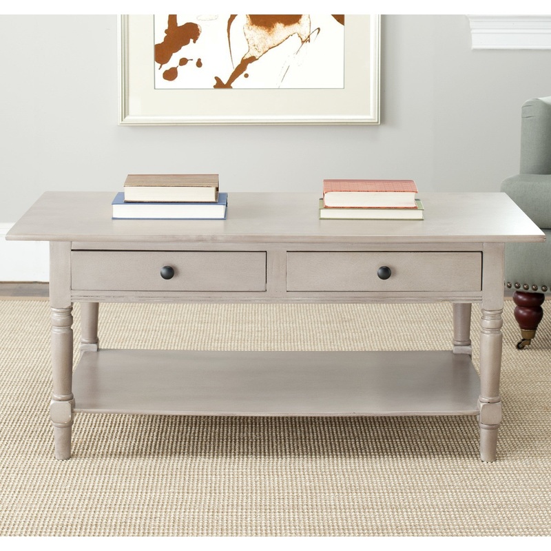 Safavieh Boris 2 Drawer Coffee Table