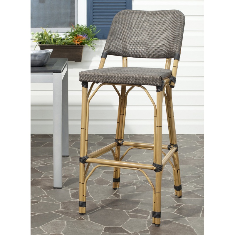 Safavieh Deltana Barstool Brown (Indoor/Outdoor)