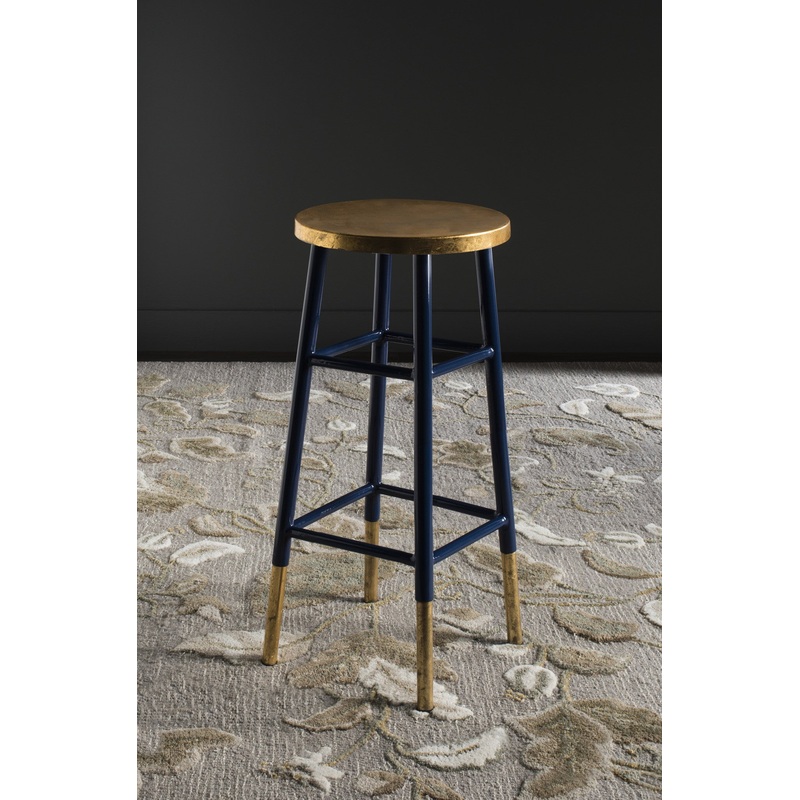 Safavieh Emery Dipped Gold Leaf Barstool