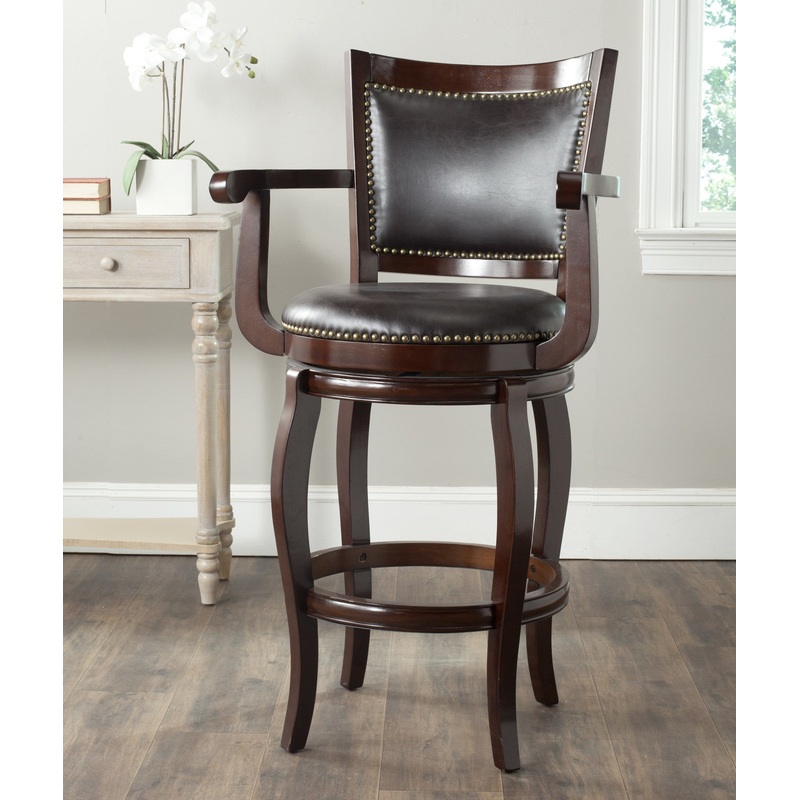 Safavieh Gitan Swivel Barstool