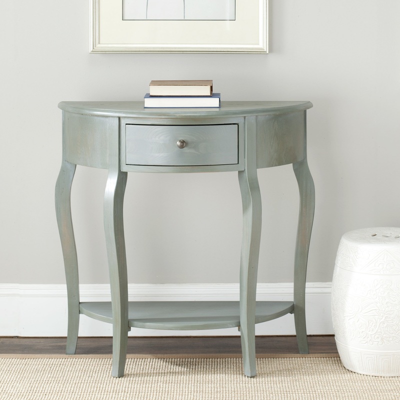 Safavieh Jan Demilune Small Console