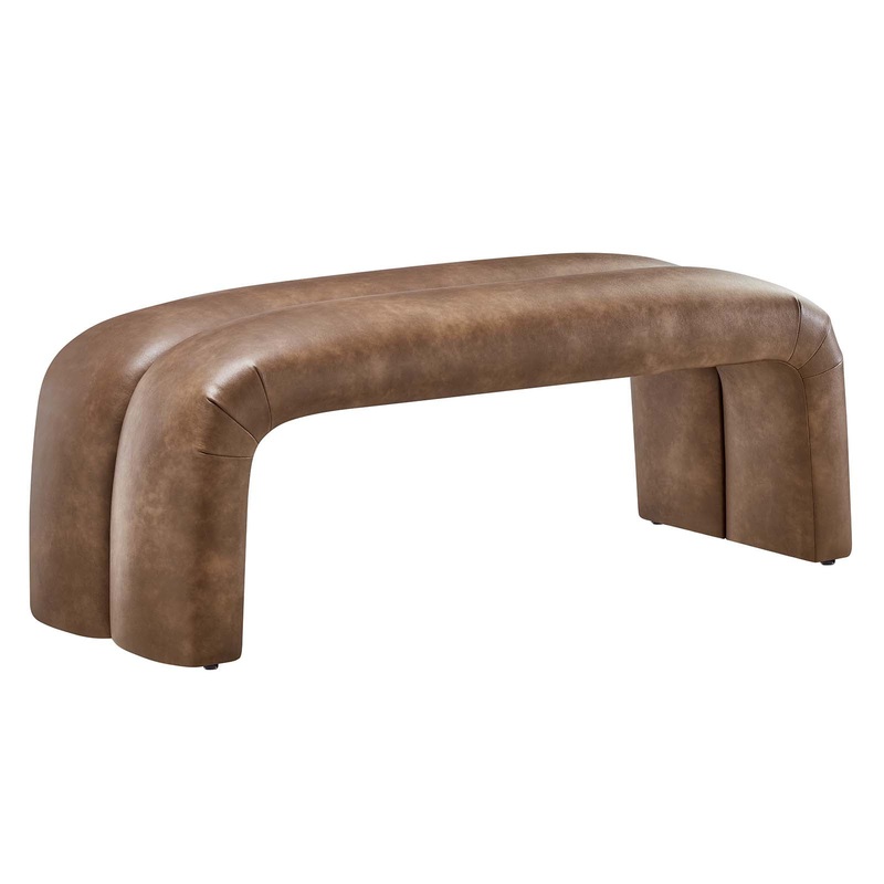 Dax 50.5" Vegan Leather Upholstered Accent Bench By Modway - EEI-6770