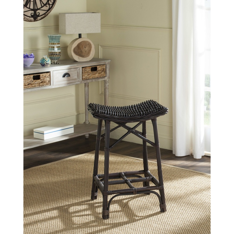 Safavieh Amara Wicker Barstool