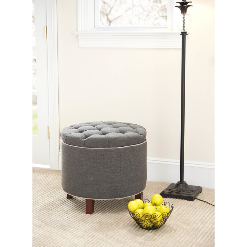 Safavieh Amelia Tufted Storage Ottoman