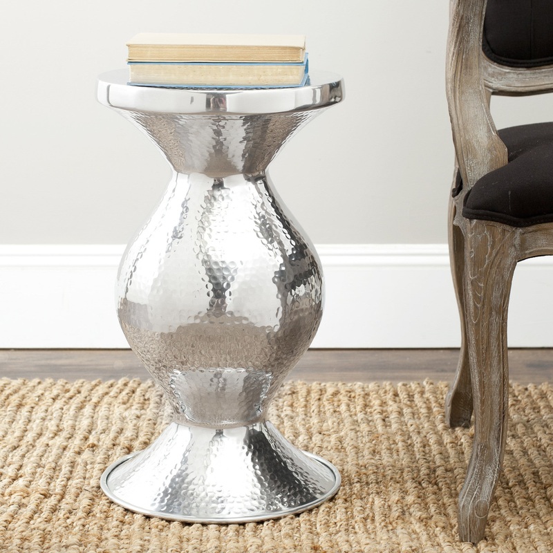 Safavieh Astrid Small Hammered Stool