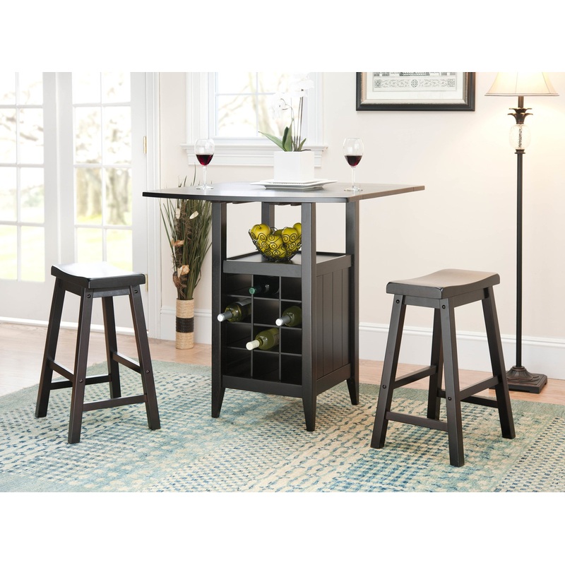 Safavieh Emeric 3 Pc Set Drop Leaf Pub Table