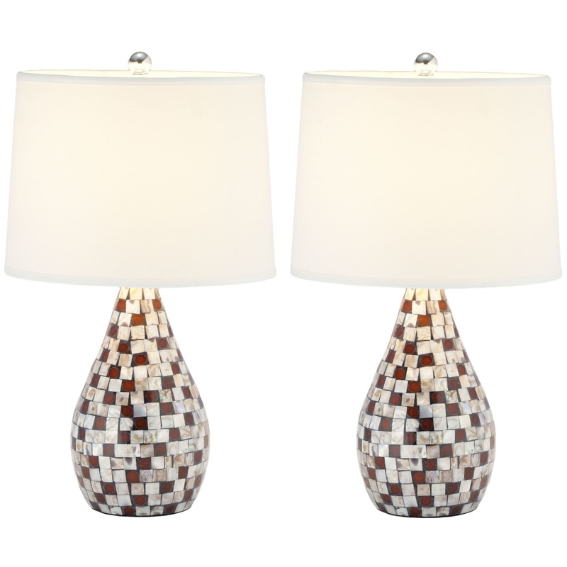 Safavieh Lauralie Capiz Shell Lamp
