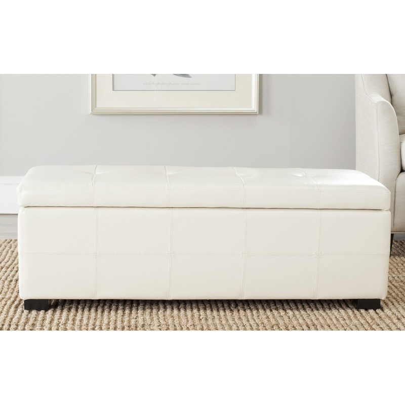 Safavieh Maiden Tufted Storage Bench Lg