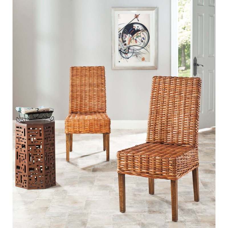 Safavieh Sanibel Rattan Side Chair - Set Of 2