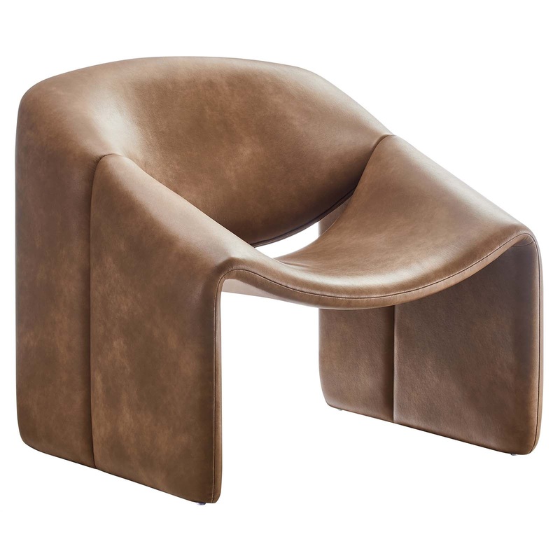 Vivi Vegan Leather Accent Chair By Modway - EEI-6768