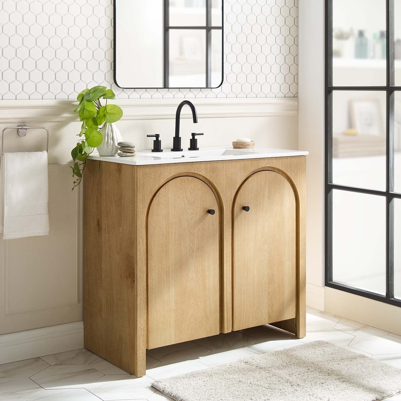 Appia 36" Bathroom Vanity Cabinet (Sink Basin Not Included) By Modway - EEI-6540