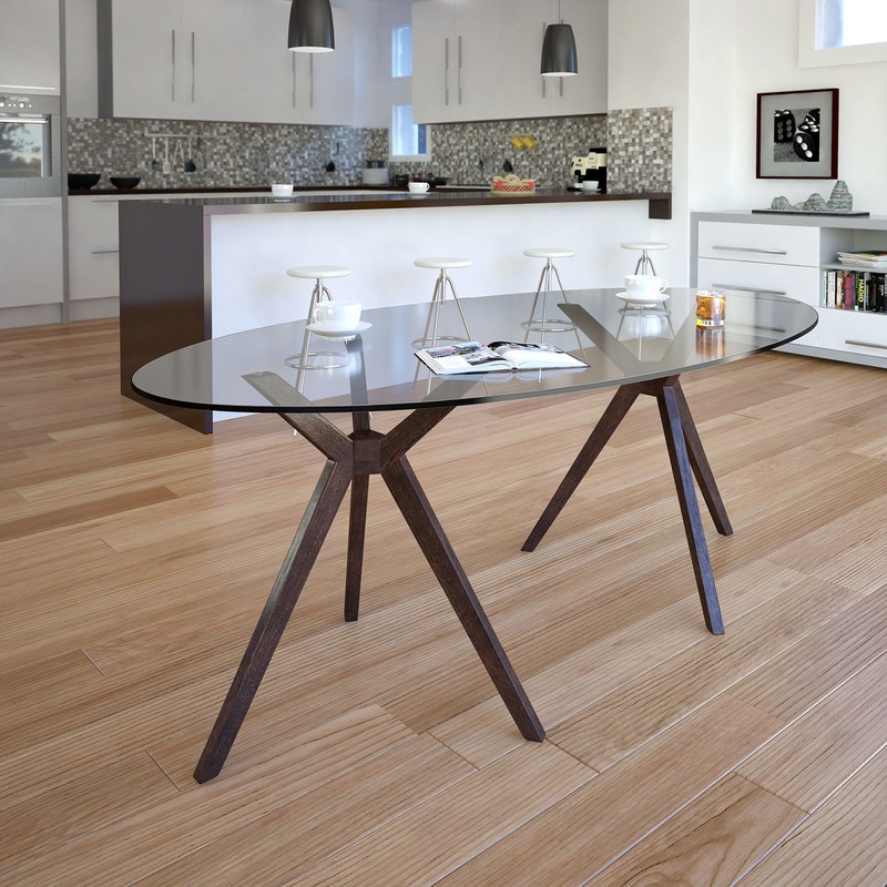 Duet Oval Dining Table By Modway - EEI-1617