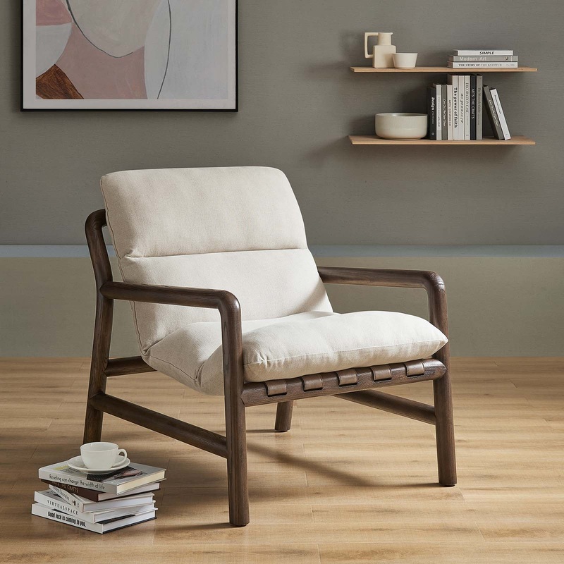 Paxton Wood Sling Chair By Modway - EEI-6766