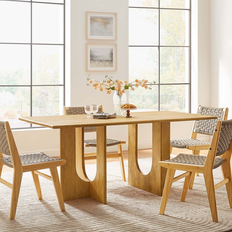 Rivian Rectangular 70" Wood Dining Table By Modway - EEI-6593