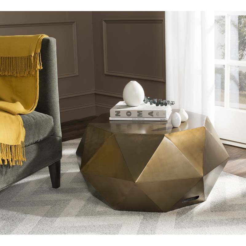 Safavieh Astrid Faceted Coffee Table