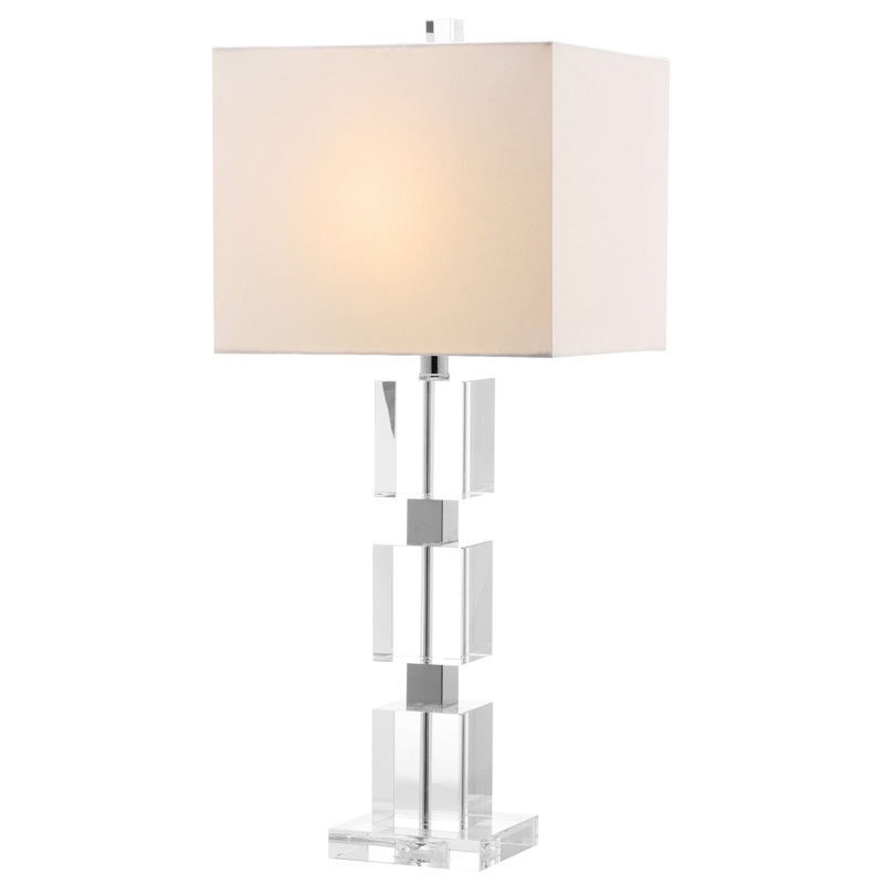 Safavieh Ice Palace Crystal Cube Lamp