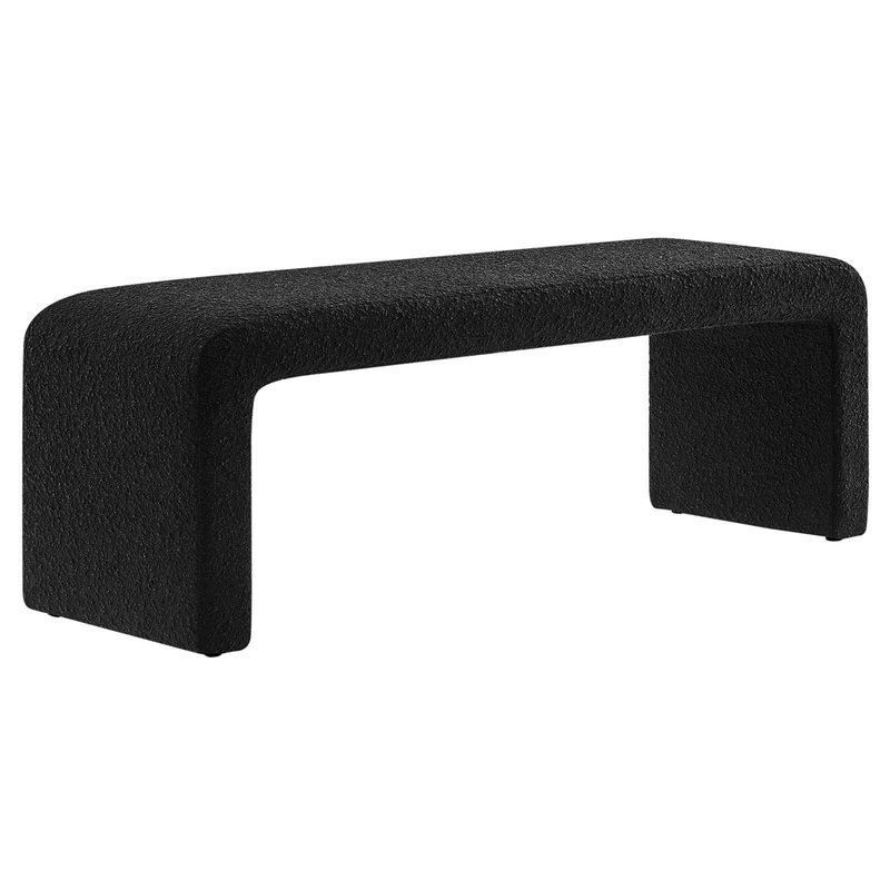 Simba Boucle Fabric Waterfall Long Bench By Modway - EEI-6736