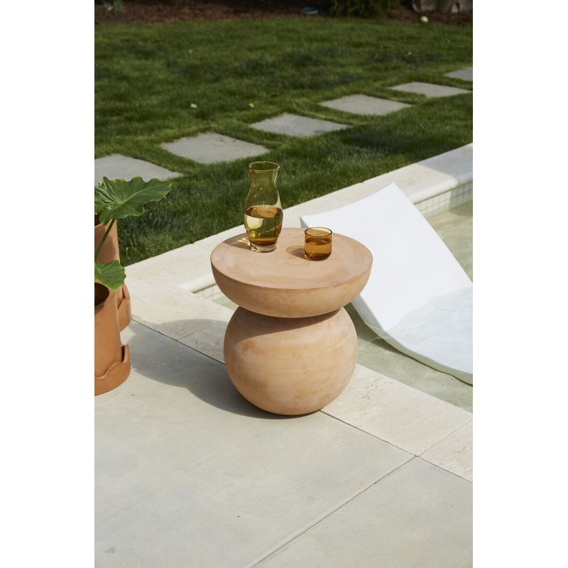 Thera Stool 18"x 18" By Accent Decor