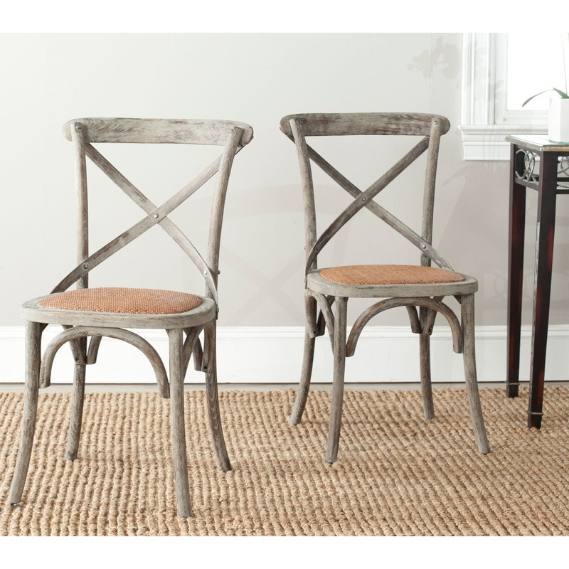 Safavieh Franklin X Back Farmhouse Chair - Set Of 2