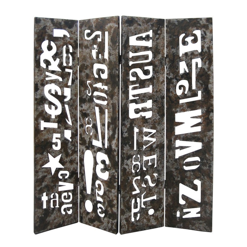 Screen Gems Distressed Wooden Screen - SG-220