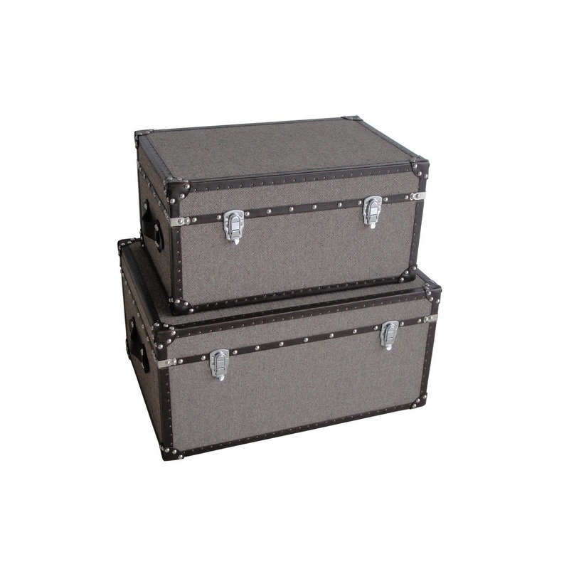 Screen Gems Mandalay Rectangle Tweed Trunks - SGT0A27SL