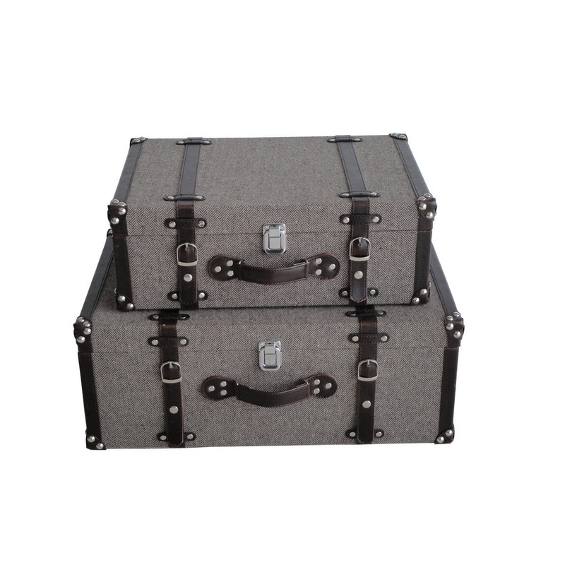 Screen Gems Mandalay Tweed Suitcases - SGT0A28SL