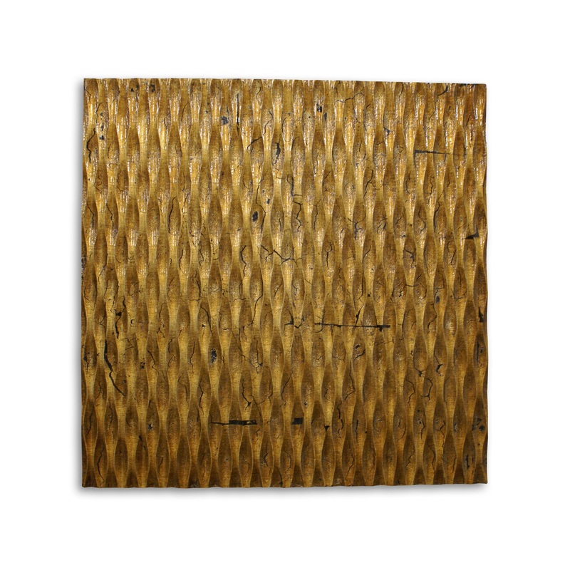 Screen Gems Metallic Ridge Gold Wall Art - SGWB-83