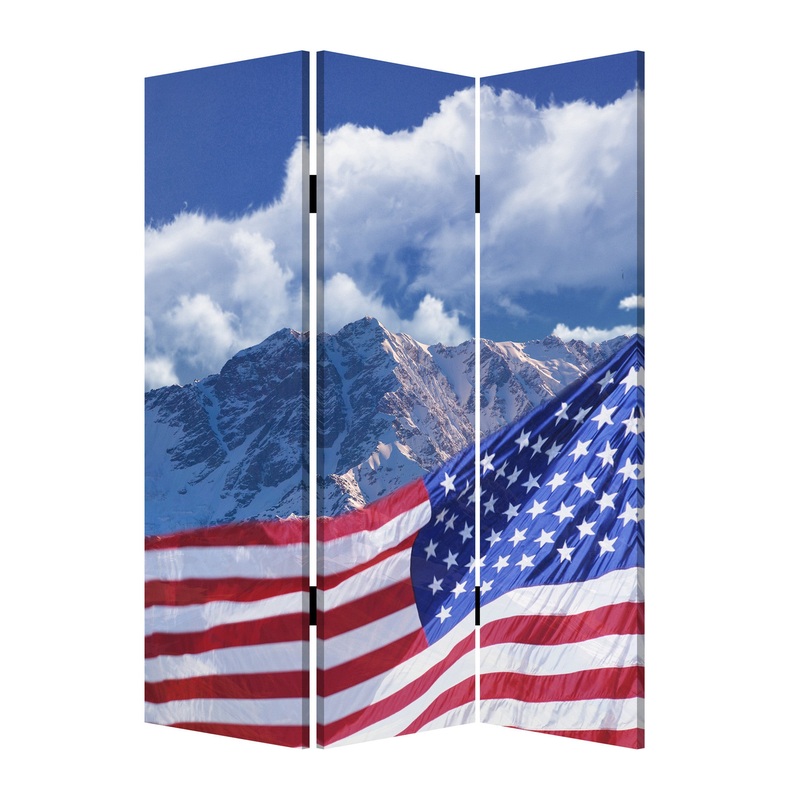 Screen Gems Model American Flag Screen - SG-225