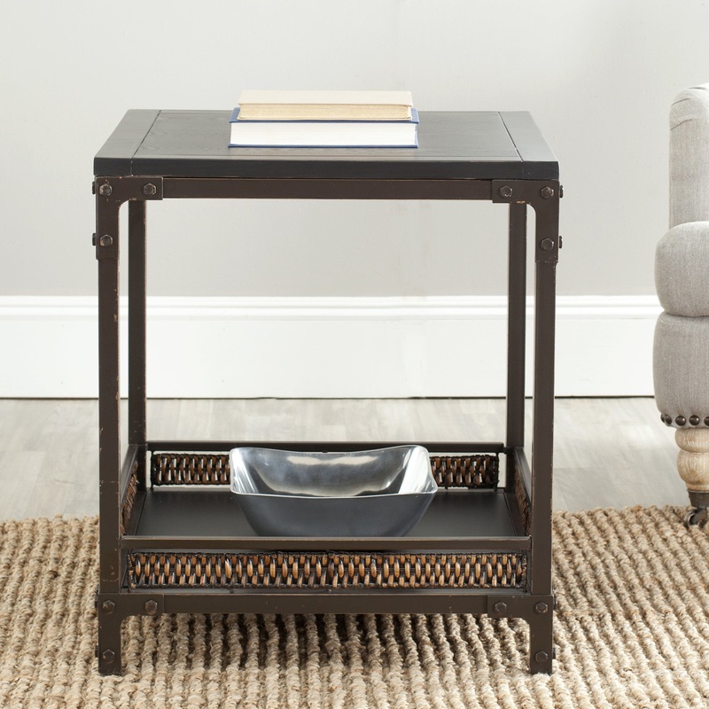 Safavieh Dinesh End Table With Storage Shelf