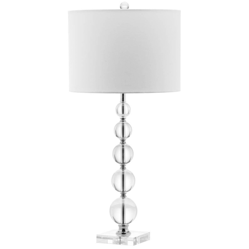 Safavieh Liam Stacked Crystal Ball Lamp