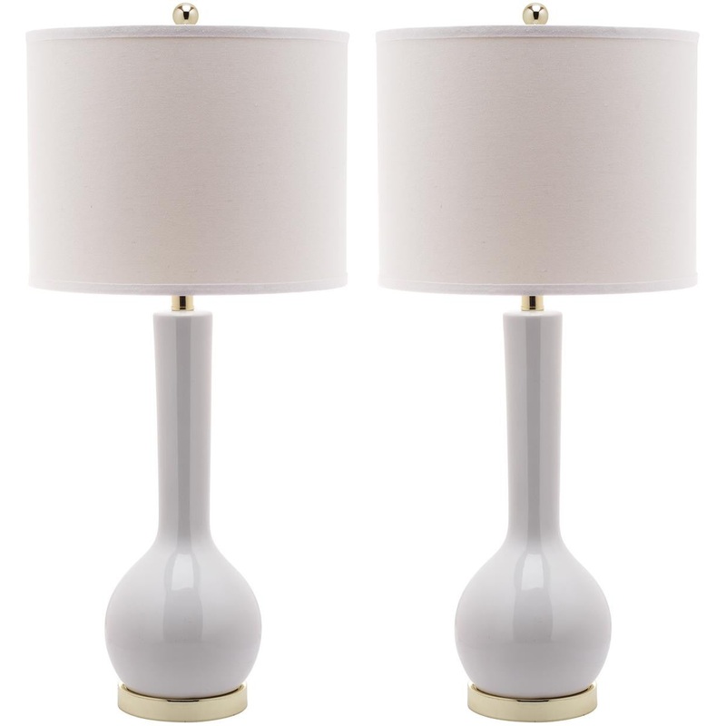 Safavieh Mae Long Neck Ceramic Table Lamp
