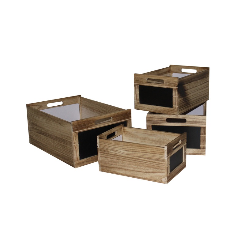 Screen Gems S/4 Storage Box With Chalkboard - SGT45