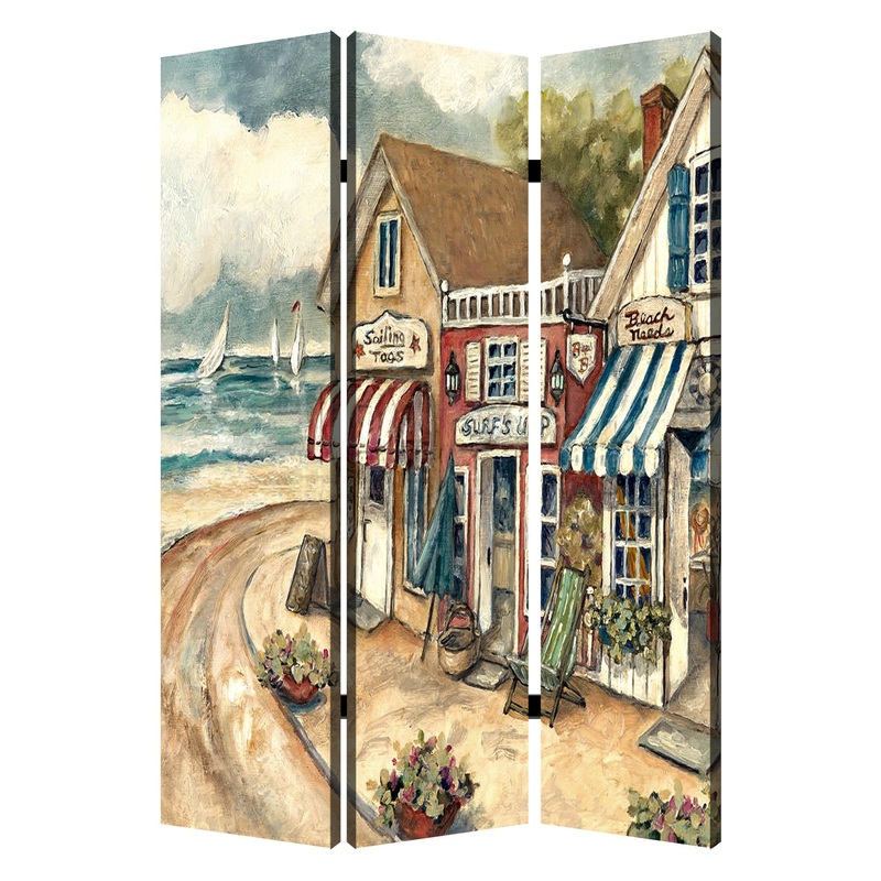 Screen Gems Seaside Town Screen - SG-246