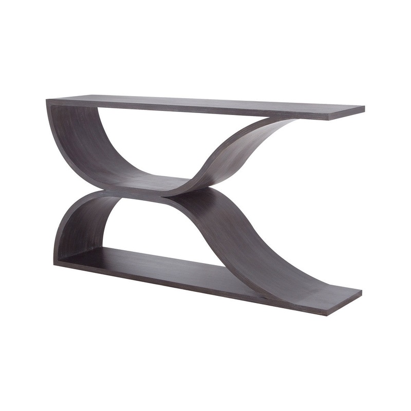 Dimond Home Pin Hollow Wave Sofa Table