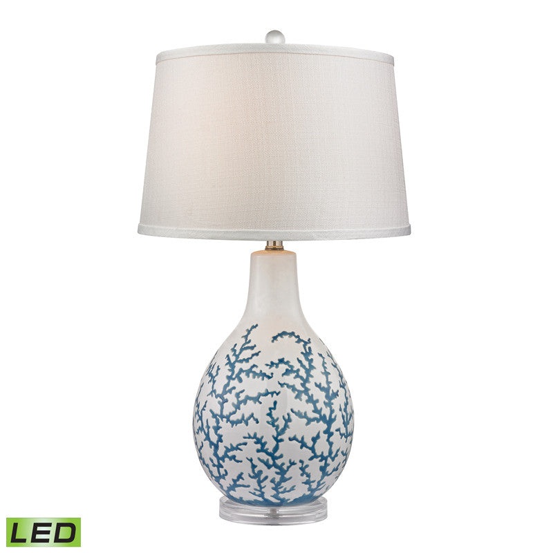 Dimond Lighting Blue Coral Ceramic Table Lamp