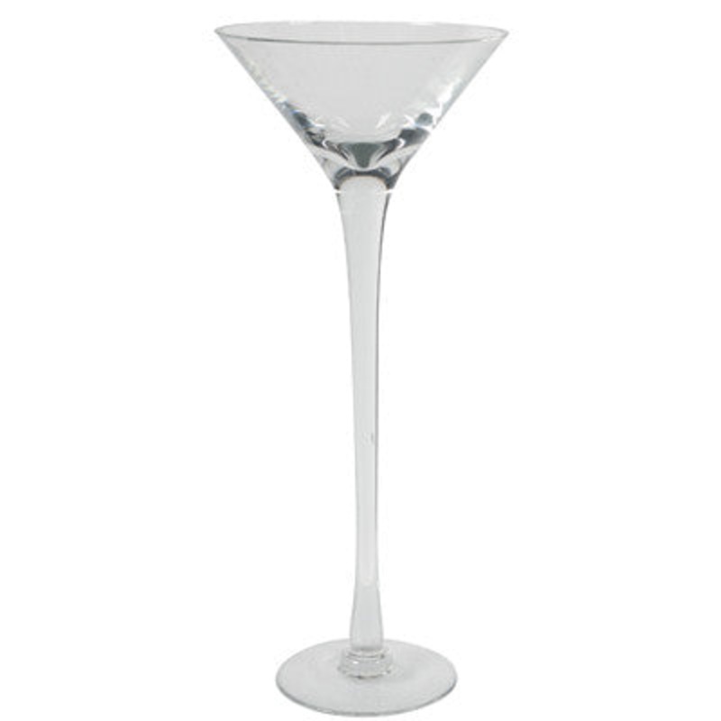 A&B Home Clear Candle Holder - Set Of 2