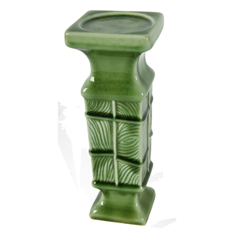 A&B Home Green/Blue Candle Holder - Set Of 4