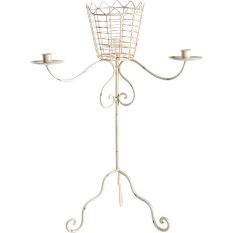 A&B Home Metal Candle Holder - Set Of 2
