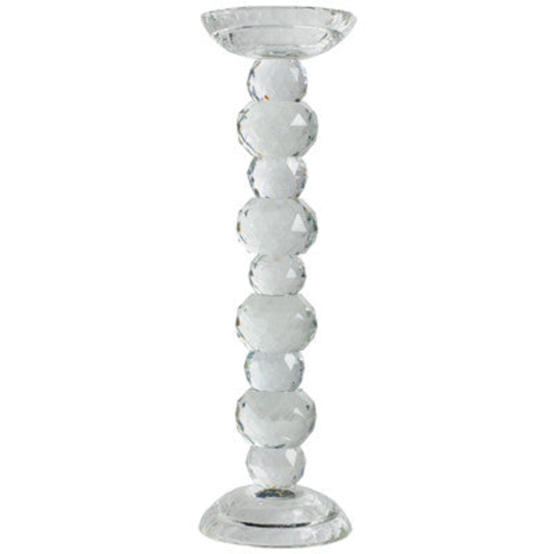A&B Home Nera Crystal Candlestick Holder - Set Of 2