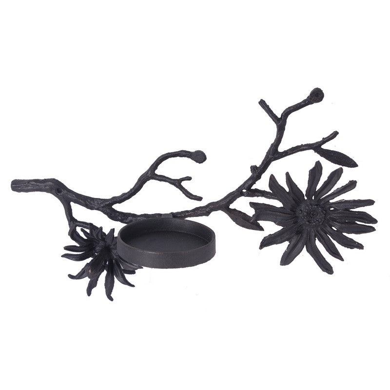 A&B Home Wood Candle Holder - Set Of 2