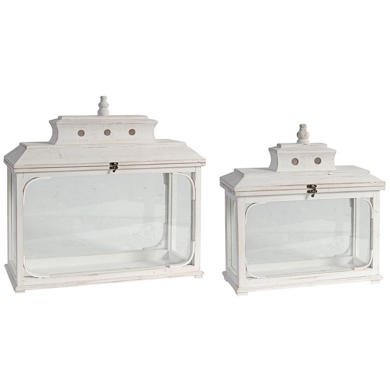 Barclay White Candle Holder Boxes