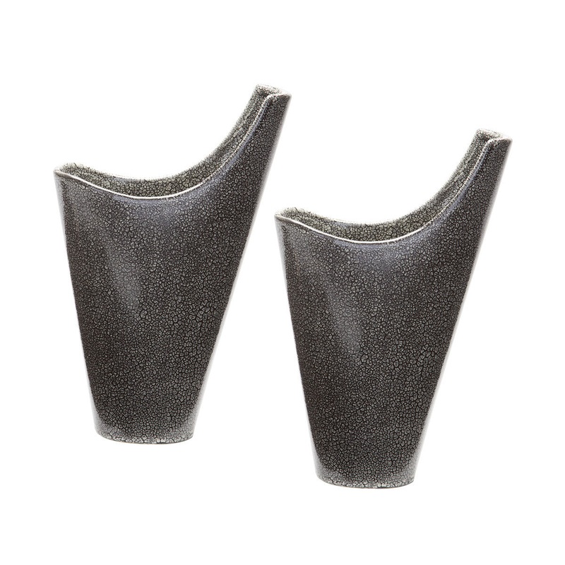 Dimond Home Reaction Filled Candle Holders - Set Of 2