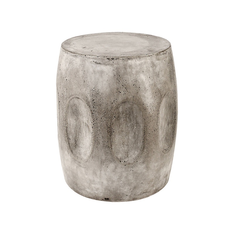 Dimond Home Wotran Table In Polished Concrete